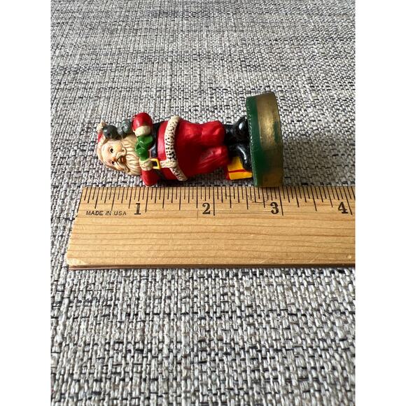 Vintage Hallmark Merry Miniature 1976 Santa Claus Figure Ornament No Box - Picture 4 of 4